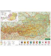 Hiking Maps Österreich physisch 1:600.000 Freytag-Berndt und ARTARIA