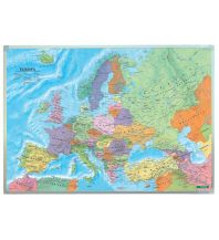 Europa Wandkarte-Magnetmarkiertafel: Europa politisch 1:6 Mio. Freytag-Berndt und Artaria