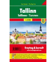 f&b City Maps Tallinn, Stadtplan 1:10.000, City Pocket + The Big Five Freytag-Berndt und ARTARIA
