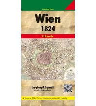 f&b City Maps Wien und dessen Vorstädte 1824 Freytag-Berndt und ARTARIA