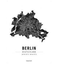Deutschland Berlin, Designposter, Hochglanz-Fotopapier Freytag-Berndt und Artaria