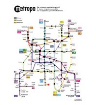 Europa Metropa - Das europäische Superschnellbahnnetz, 20 Postkarten Freytag-Berndt und ARTARIA