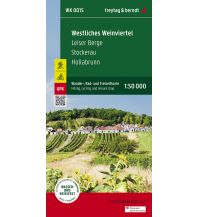 f&b Hiking Maps Westliches Weinviertel, Wander-, Rad- und Freizeitkarte 1:50.000, freytag & berndt, WK 0015 Freytag-Berndt und ARTARIA