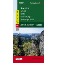 f&b Wanderkarten Nebelstein, Wander-, Rad- und Freizeitkarte 1:50.000, freytag & berndt, WK 0076 Freytag-Berndt und ARTARIA