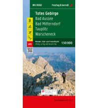 f&b Wanderkarten Totes Gebirge, Wander-, Rad- und Freizeitkarte 1:50.000, freytag & berndt, WK 0082 Freytag-Berndt und ARTARIA