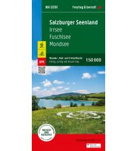 f&b Hiking Maps Salzburger Seenland, Wander-, Rad- und Freizeitkarte 1:50.000, freytag & berndt, WK 0391 Freytag-Berndt und ARTARIA