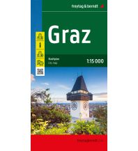 f&b City Maps Graz, Stadtplan 1:15.000 Freytag-Berndt und ARTARIA