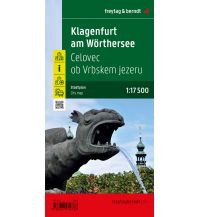 f&b Stadtpläne Klagenfurt am Wörthersee 1:17.500 Freytag-Berndt und ARTARIA