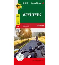 Motorradreisen Schwarzwald, Motorradkarte 1:200.000, freytag & berndt Freytag-Berndt und Artaria