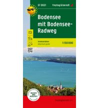 f&b Straßenkarten Bodensee mit Bodensee-Radweg, Erlebnisführer 1:200.000, freytag & berndt, EF 0021 Freytag-Berndt und Artaria
