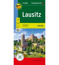 f&b Road Maps Lausitz, Freizeitkarte 1:180.000, freytag & berndt Freytag-Berndt und Artaria