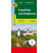 Straßenkarten Erzgebirge und Umgebung, Freizeitkarte 1:160.000, freytag & berndt Freytag-Berndt und Artaria