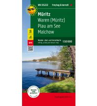 f&b Hiking Maps Müritz, Wander-, Rad- und Freizeitkarte 1:50.000, freytag & berndt, WK D5222 Freytag-Berndt und ARTARIA