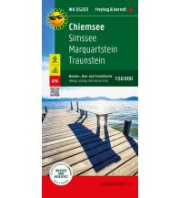 f&b Hiking Maps Chiemsee, Wander-, Rad- und Freizeitkarte 1:50.000, freytag & berndt, WK D5203 Freytag-Berndt und ARTARIA