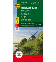 Wanderkarten Schleswig-Holstein Naturpark Schlei, Wander-, Rad- und Freizeitkarte 1:50.000, freytag & berndt, WKD 5424 Freytag-Berndt und ARTARIA