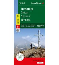 f&b Hiking Maps Innsbruck, Wander-, Rad- und Freizeitkarte 1:50.000, freytag & berndt, WK 0241 Freytag-Berndt und Artaria