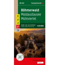 f&b Wanderkarten Böhmerwald, Wander-, Rad- und Freizeitkarte 1:50.000, freytag & berndt, WK 262 Freytag-Berndt und Artaria