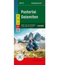 f&b Hiking Maps Pustertal - Dolomiten, Wander-, Rad- und Freizeitkarte 1:50.000, freytag & berndt, WKI 10 Freytag-Berndt und Artaria