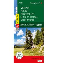 f&b Hiking Maps WK 221 Liesertal - Maltatal - Millstätter See - Spittal a.d. Drau - Nockalmstraße, Wanderkarte 1:50.000 Freytag-Berndt und Artaria