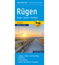 Cycling Maps Germany Radkarte 0128, Rügen 1:75.000 Freytag-Berndt und Artaria
