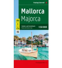 f&b Straßenkarten Mallorca, Straßen- und Freizeitkarte 1:50.000, freytag & berndt Freytag-Berndt und ARTARIA