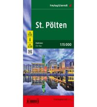 f&b City Maps St. Pölten, Stadtplan 1:15.000, freytag & berndt Freytag-Berndt und ARTARIA