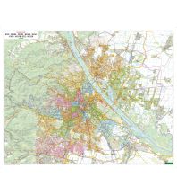 Wien Markiertafel: Wien 1:20.000, Bezirke farbig Freytag-Berndt und Artaria