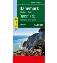 Road Maps Denmark Dänemark, Straßenkarte 1:400.000, freytag & berndt Freytag-Berndt und ARTARIA