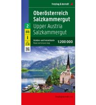 Road Maps Oberösterreich - Salzkammergut, Straßen- und Freizeitkarte 1:200.000, freytag & berndt Freytag-Berndt und Artaria