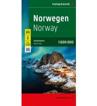 f&b Straßenkarten Norwegen, Straßenkarte 1:600.000, freytag & berndt Freytag-Berndt und Artaria