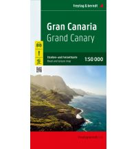 f&b Straßenkarten Gran Canaria, Straßen- und Freizeitkarte 1:50.000, freytag & berndt Freytag-Berndt und Artaria