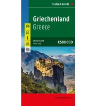 f&b Road Maps Griechenland, Straßenkarte 1:500.000, freytag & berndt Freytag-Berndt und ARTARIA