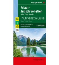 f&b Straßenkarten Friaul-Julisch Venetien, Straßen- und Freizeitkarte 1:150.000, freytag & berndt Freytag-Berndt und Artaria