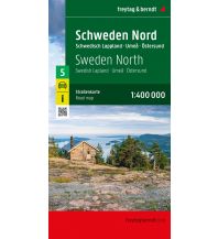 Straßenkarten Schweden Schweden Nord, Straßenkarte 1:400.000, freytag & berndt Freytag-Berndt und Artaria