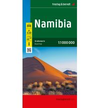 f&b Road Maps Namibia, Straßenkarte 1:1.000.000, freytag & berndt Freytag-Berndt und Artaria