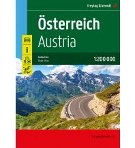 f&b Straßenkarten Österreich, Straßen-Atlas 1:200.000, freytag & berndt Freytag-Berndt und Artaria