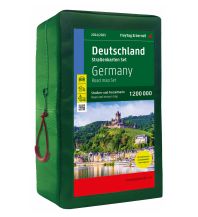 f&b Road Maps Deutschland, Straßenkarten-Set 1:200.000, 2024/2025, freytag & berndt Freytag-Berndt und Artaria