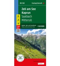 f&b Hiking Maps Zell am See - Kaprun, Wander-, Rad- und Freizeitkarte 1:50.000, freytag & berndt, WK 382 Freytag-Berndt und Artaria