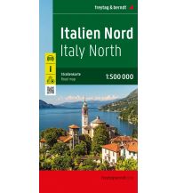 f&b Road Maps Italien Nord, Straßenkarte 1:500.000, freytag & berndt Freytag-Berndt und Artaria