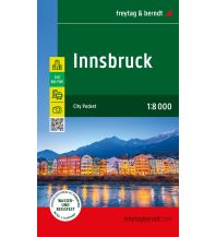 f&b City Maps Innsbruck, Stadtplan 1:8.000, freytag & berndt Freytag-Berndt und Artaria