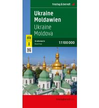 f&b Road Maps Ukraine - Moldawien, Straßenkarte 1:1.000.000, freytag & berndt Freytag-Berndt und Artaria