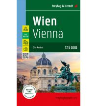 f&b Stadtpläne Wien, Stadtplan 1:15.000, freytag & berndt Freytag-Berndt und Artaria