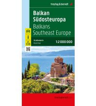 Straßenkarten Nordmazedonien Balkan - Südosteuropa, Straßenkarte 1:2.000.000, freytag & berndt Freytag-Berndt und Artaria