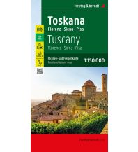 f&b Road Maps Toskana, Straßen- und Freizeitkarte 1:150.000, freytag & berndt Freytag-Berndt und Artaria