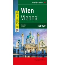f&b City Maps Wien, Stadtplan 1:25.000, freytag & berndt Freytag-Berndt und Artaria