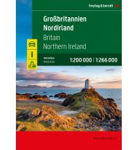 f&b Road Maps Großbritannien - Nordirland, Autoatlas 1:200.000 - 1:266.000, freytag & berndt Freytag-Berndt und Artaria
