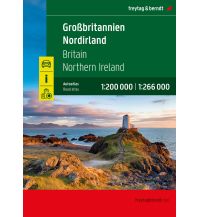 f&b Straßenkarten Großbritannien - Nordirland, Autoatlas 1:200.000 - 1:266.000, freytag & berndt Freytag-Berndt und Artaria