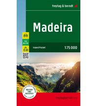 f&b Road Maps Madeira, Straßen- und Freizeitkarte 1:75.000, freytag & berndt Freytag-Berndt und Artaria