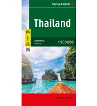 f&b Road Maps Thailand, Autokarte 1:900.000, freytag & berndt Freytag-Berndt und Artaria