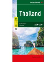 f&b Straßenkarten Thailand, Autokarte 1:900.000, freytag & berndt Freytag-Berndt und Artaria